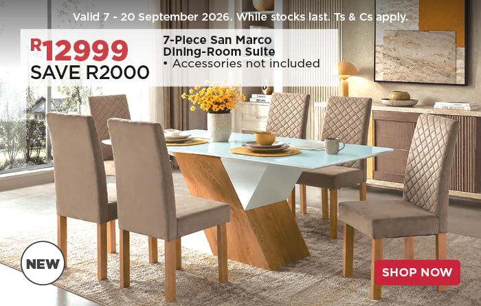 HH Spring into your own style 7 - 20 September 2026. While stocks last. Ts & Cs apply.
