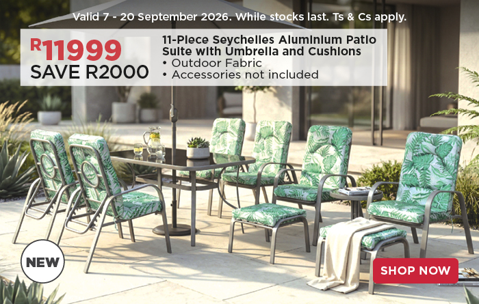 HH Spring into your own style 7 - 20 September 2026. While stocks last. Ts & Cs apply.