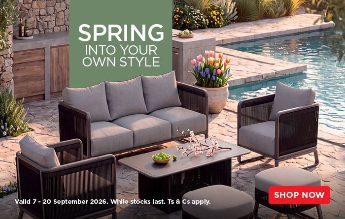 HH Spring into your own style 7 - 20 September 2026. While stocks last. Ts & Cs apply.