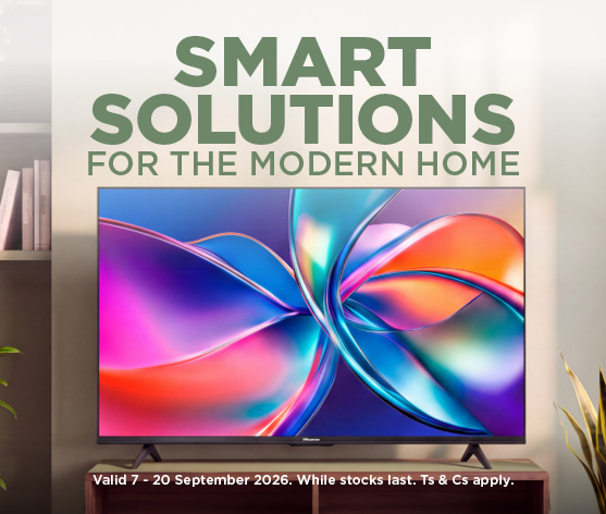 HH Smart Solutions 2 - 7 - 20 September 2026. While stocks last. Ts & Cs apply.