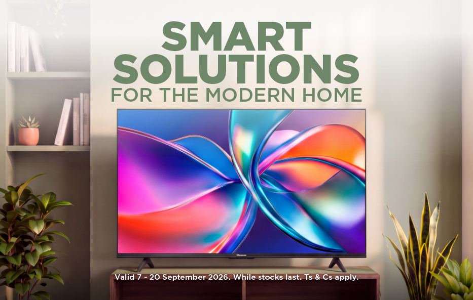 HH Smart Solutions 2 - 7 - 20 September 2026. While stocks last. Ts & Cs apply.