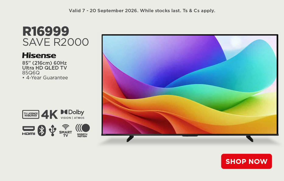 HH Smart Solutions 2 - 7 - 20 September 2026. While stocks last. Ts & Cs apply.